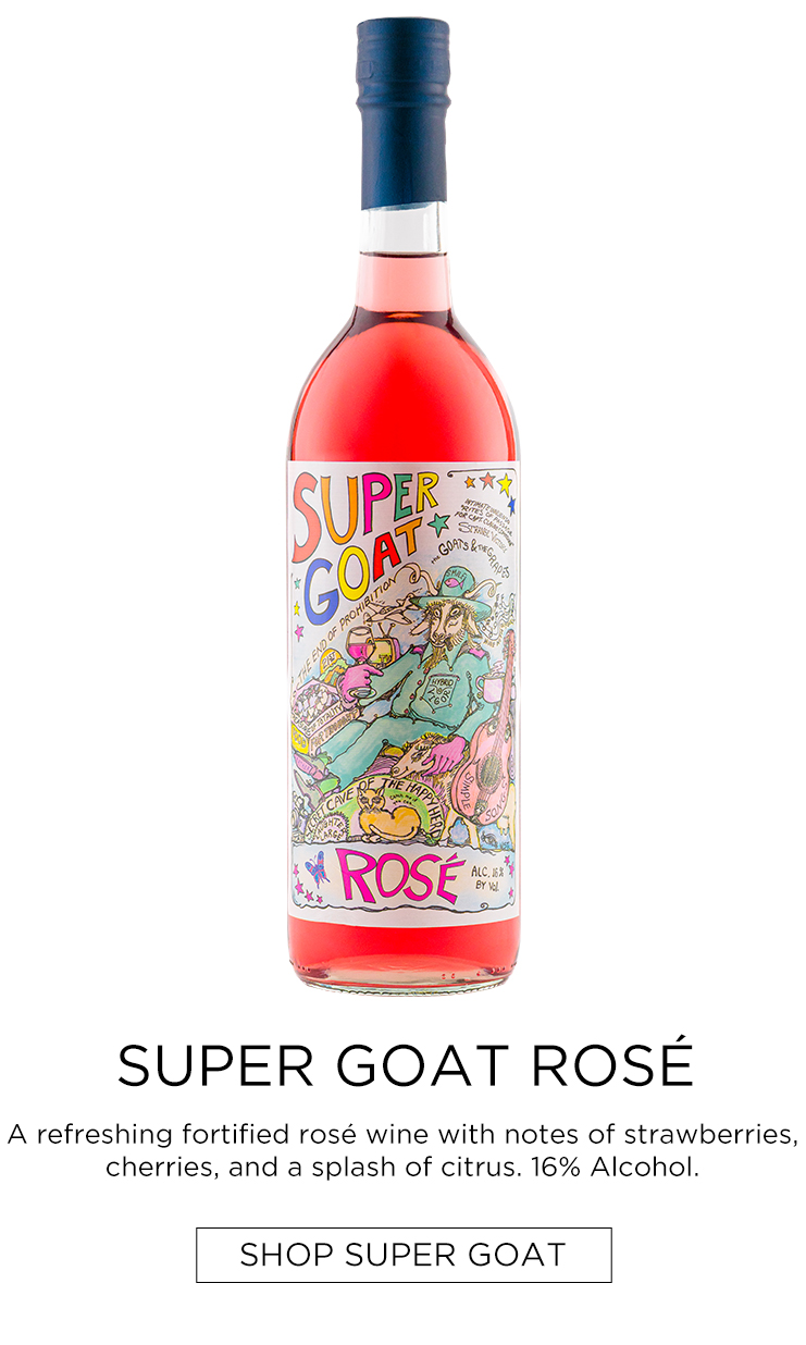 Bottle of Super Goat Ros&eacute;