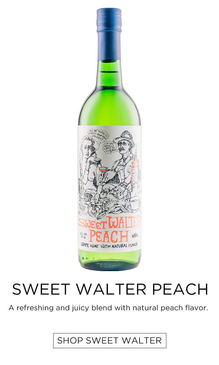 Bottle of Sweet Walter Peach