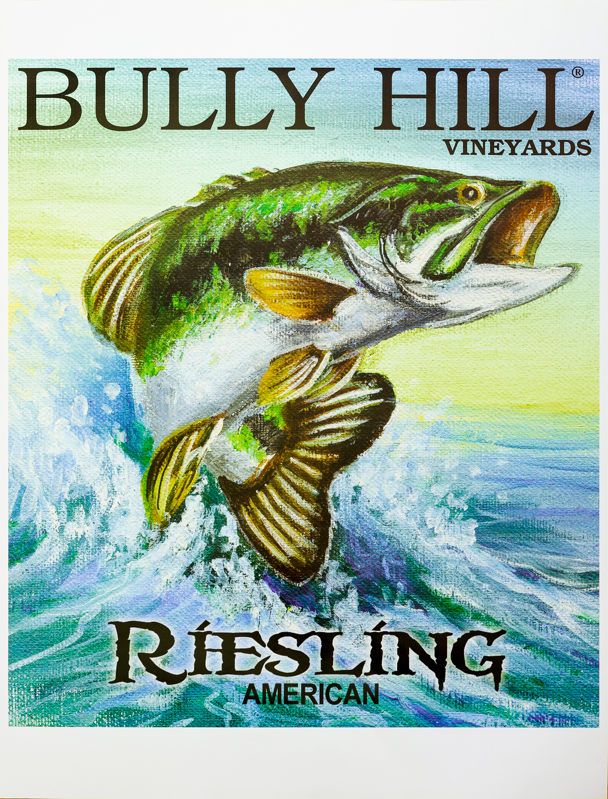 Product Image for Bass Riesling Poster