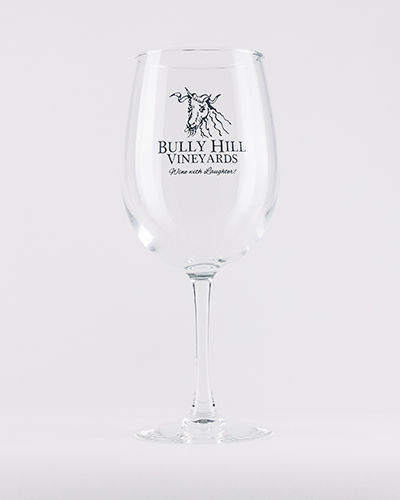 Product Image for Logo Wine Glass - Black