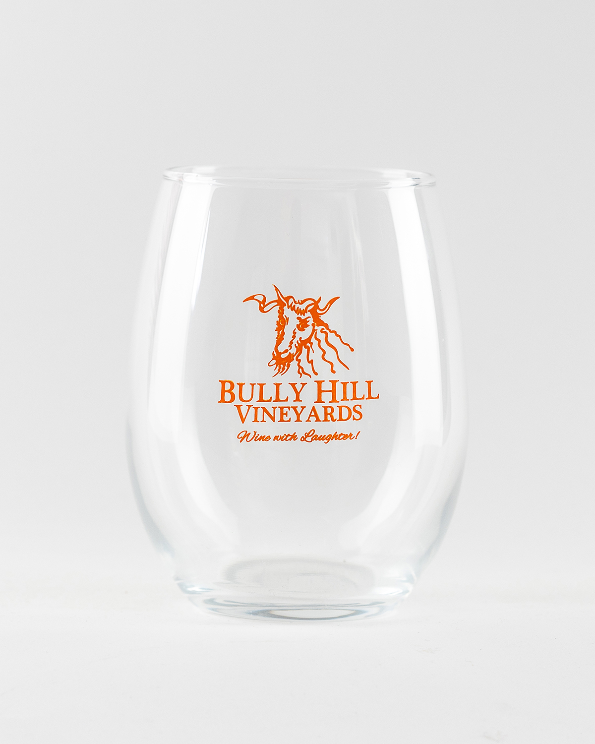 Product Image for Logo Stemless Glass - Orange