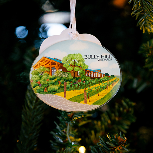 Product Image for Bully Hill Ornament - Oval