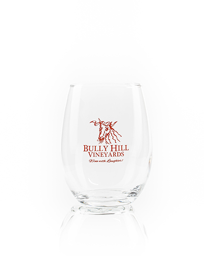 Product Image for Logo Stemless Glass - Red