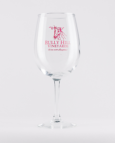 Product Image for Logo Wine Glass - Pink
