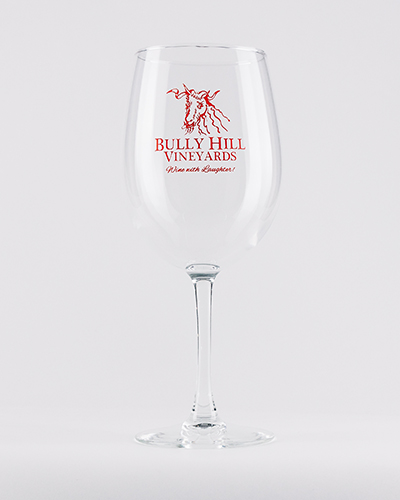 Product Image for Logo Wine Glass - Red