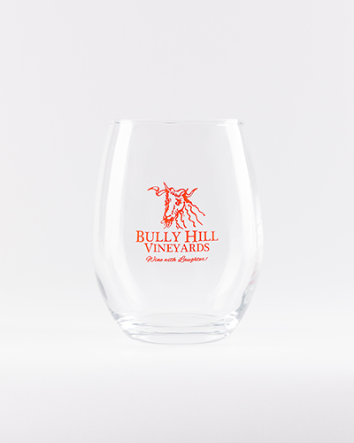 Product Image for Logo Stemless Glass - Red
